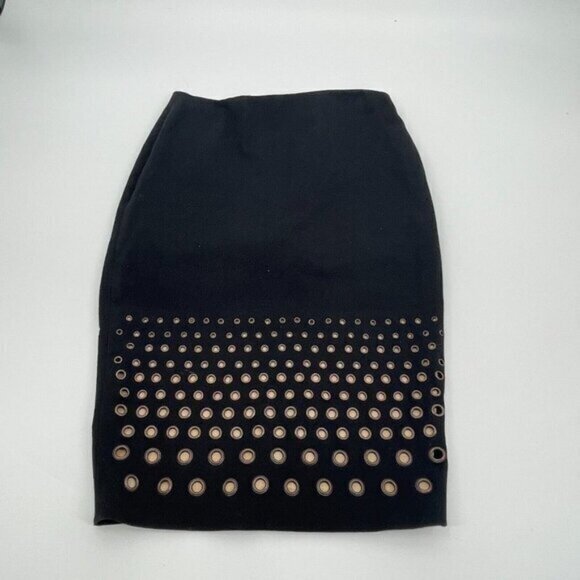Robert Rodriguez Womens 4 Black Lined Zip Slit Zip Closure Business Grommets - Picture 1 of 15
